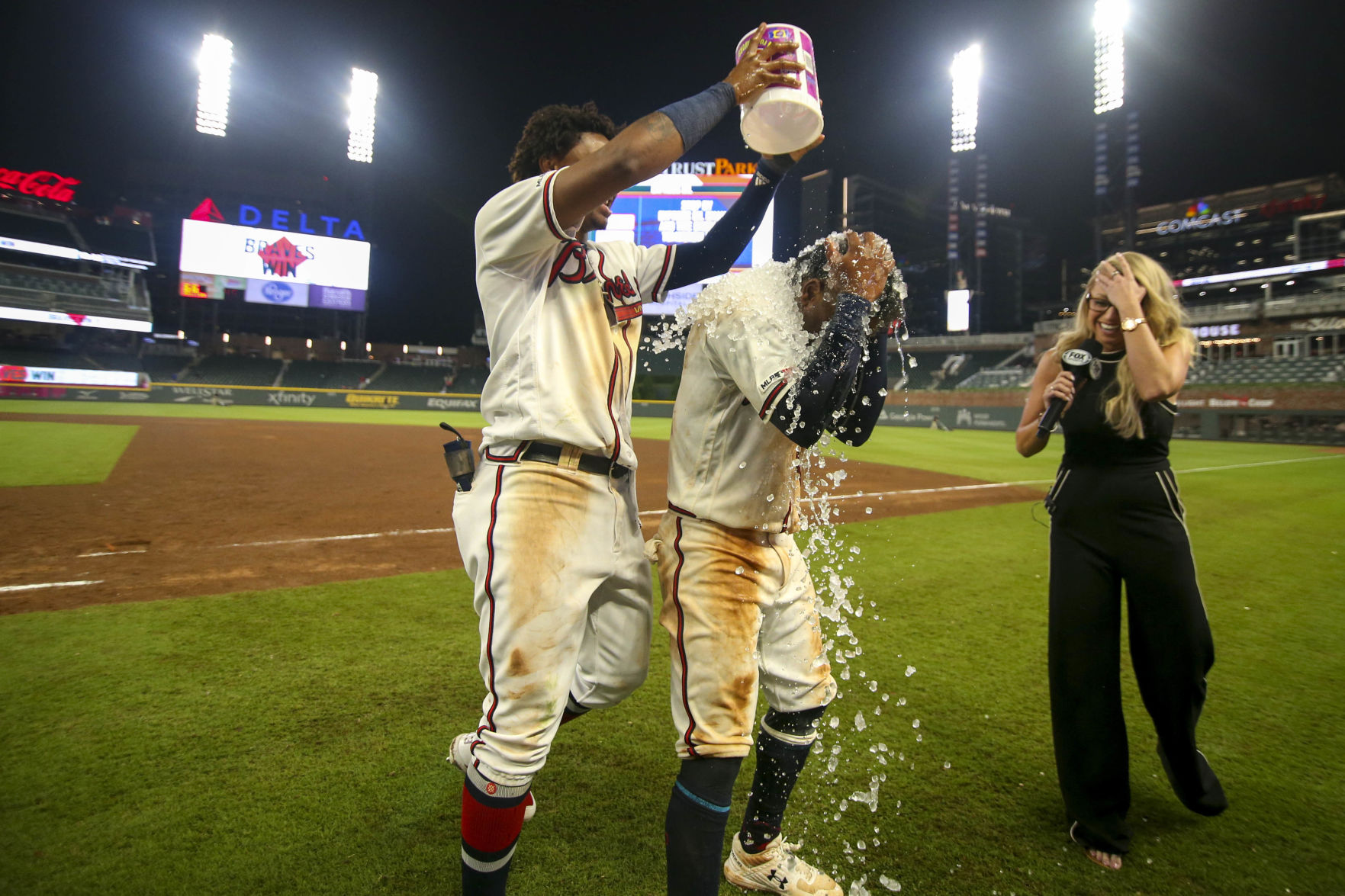 MLB: Pittsburgh Pirates at Atlanta Braves